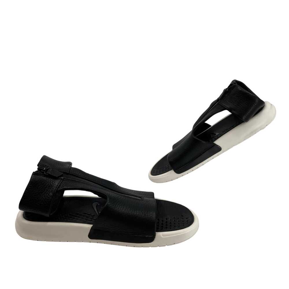 Nike Black Benassi Cuff Lux Sandals | Women's Size 7